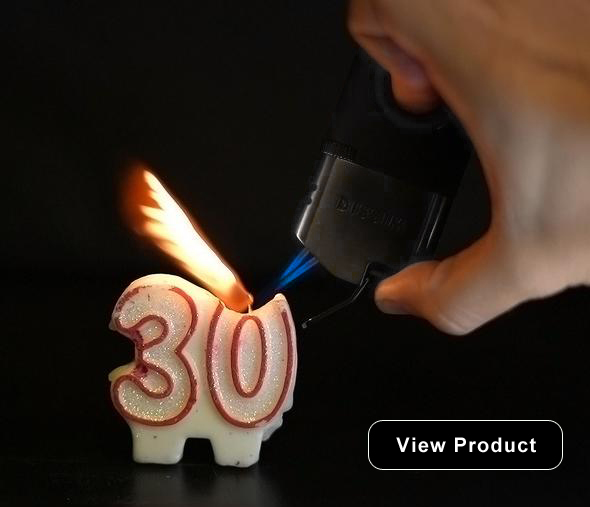 INVERTED DUAL TORCH LIGHTER